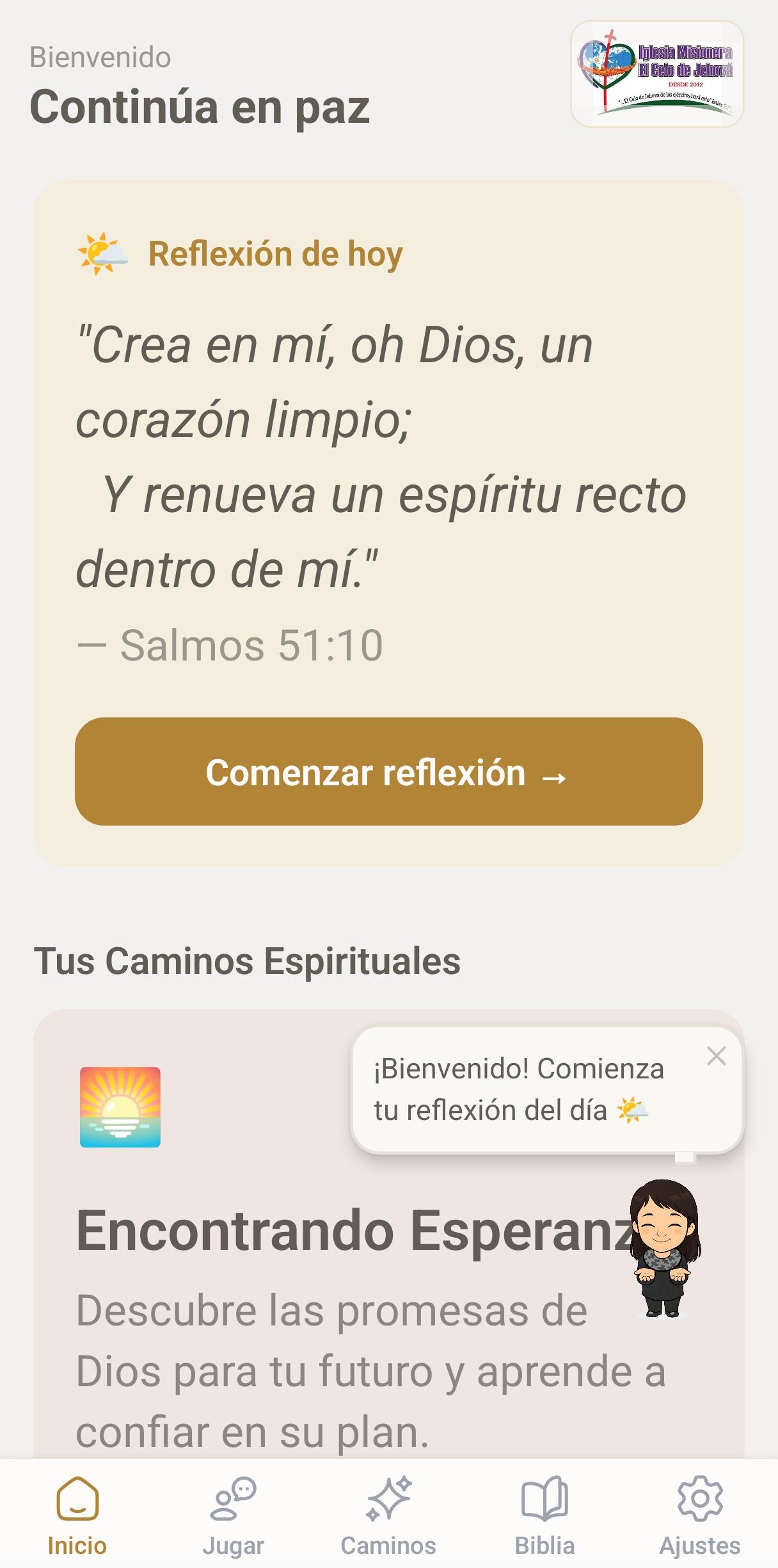 Captura de pantalla de BibleShep